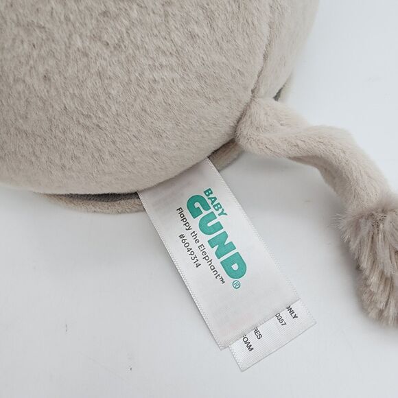 Baby GUND Flappy The Elephant Plush Toy Peek-a-Boo Animated Ears Talking Singing - Picture 7 of 10